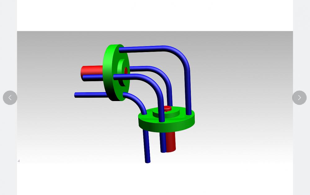 空间联轴器3D打印模型