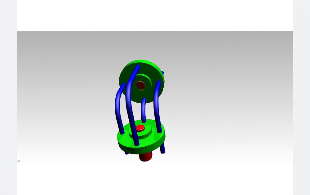 空间联轴器3D打印模型