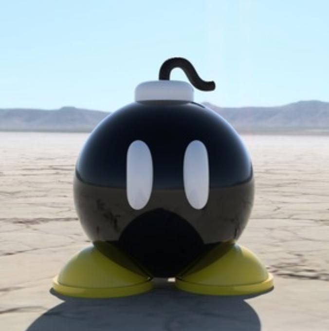 【超级玛丽奥德赛】Bob Omb3D打印模型