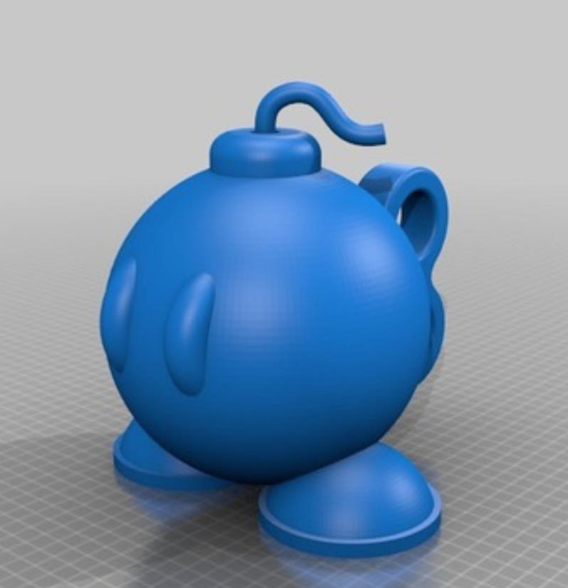 【超级玛丽奥德赛】Bob Omb3D打印模型