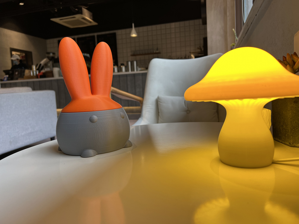 兔子存钱箱3D打印模型