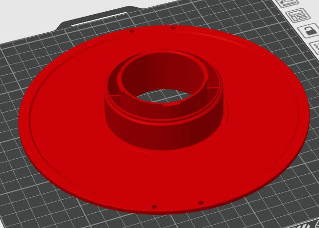 打印料盘3D打印模型