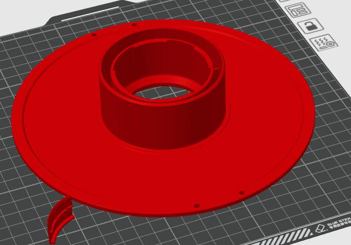 打印料盘3D打印模型