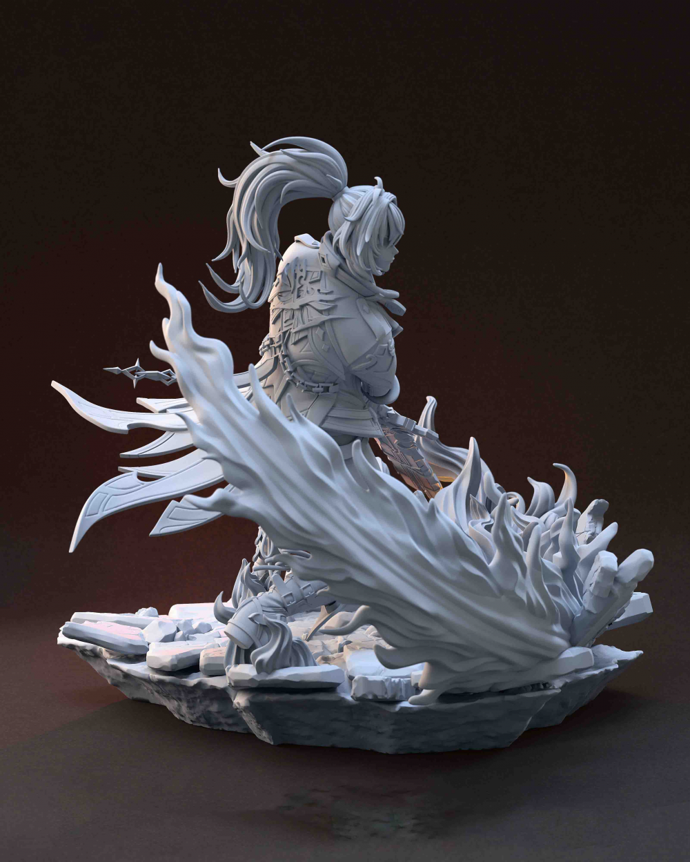 迪卢克3D打印模型
