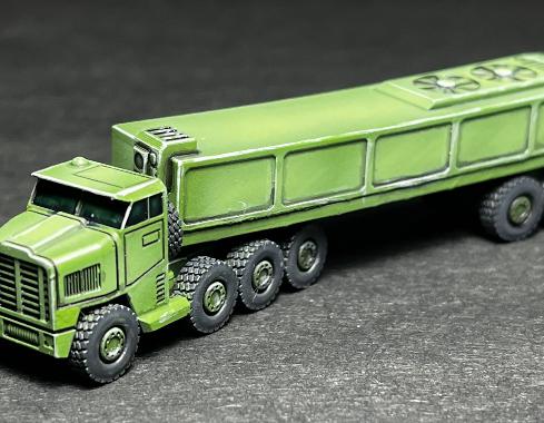运输卡车3D打印模型