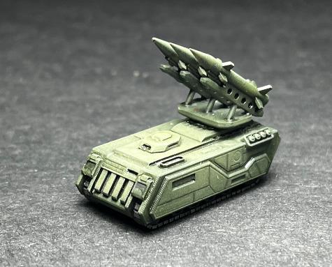 导弹装甲车3D打印模型