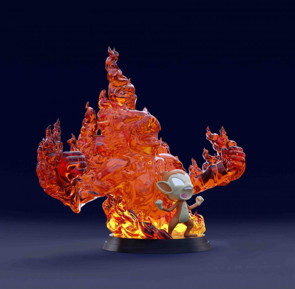 小火焰猴  宝可梦3D打印模型