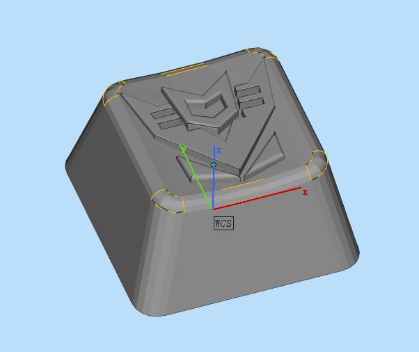 键帽STL模型KeyCap3D打印模型