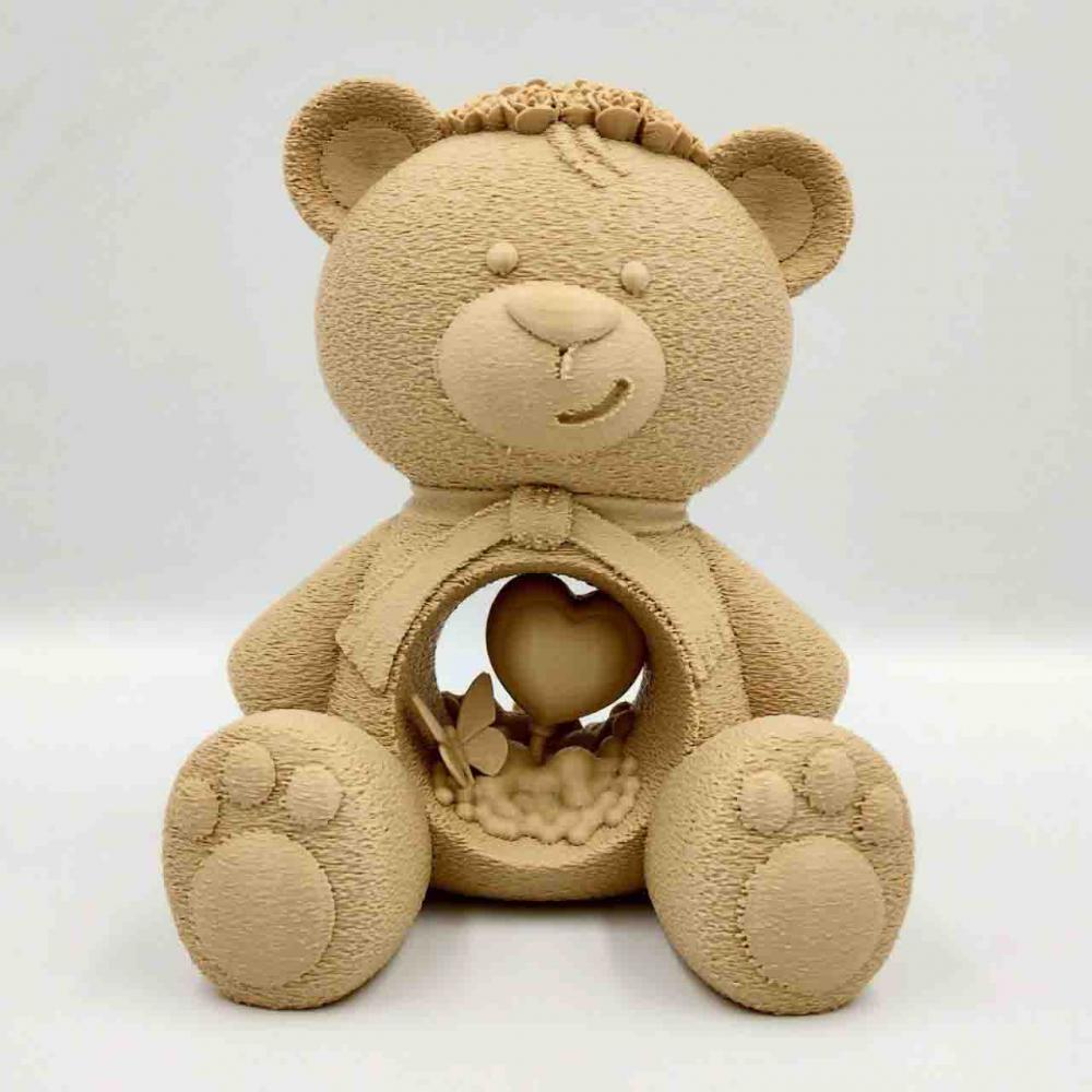 情人节 爱心小熊3D打印模型