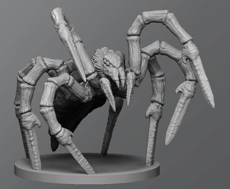 恶魔剑蛛3D打印模型