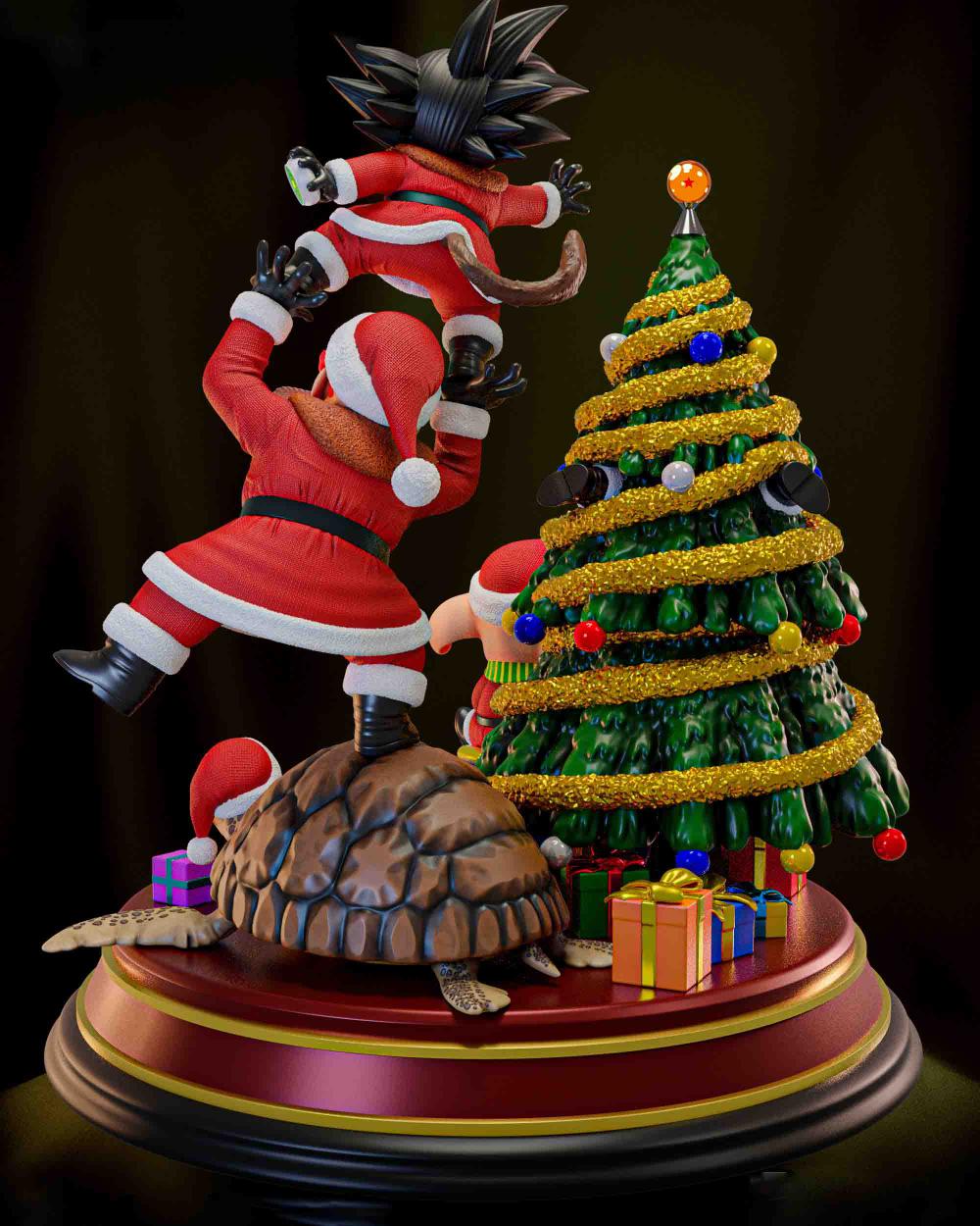 龙珠 圣诞版3D打印模型