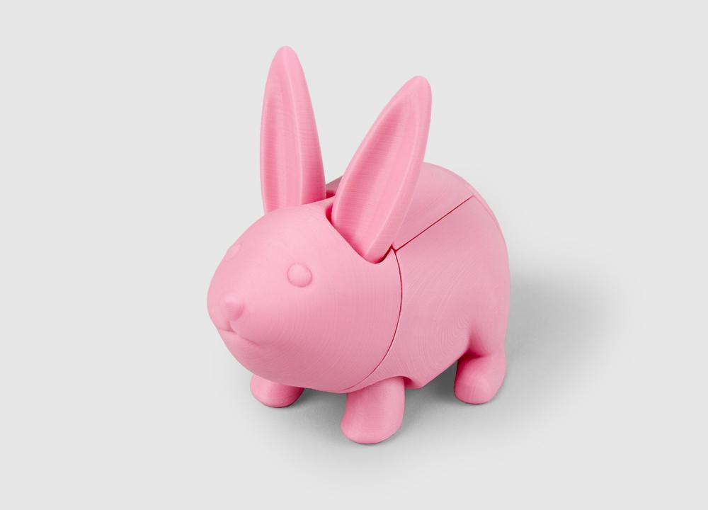 兔子存钱罐3D打印模型