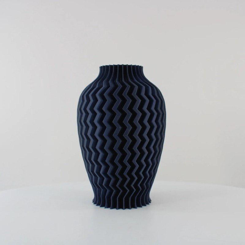 带纹理的花瓶3D打印模型