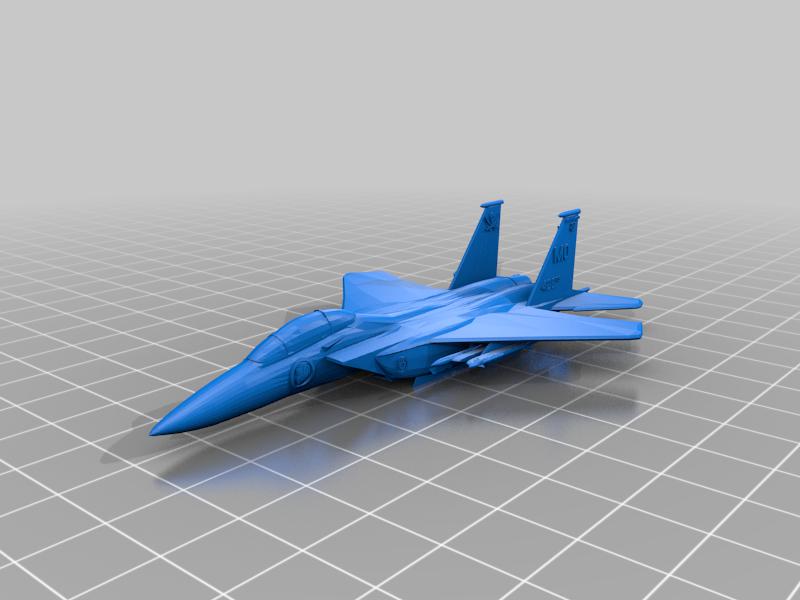 F15战斗机3D打印模型