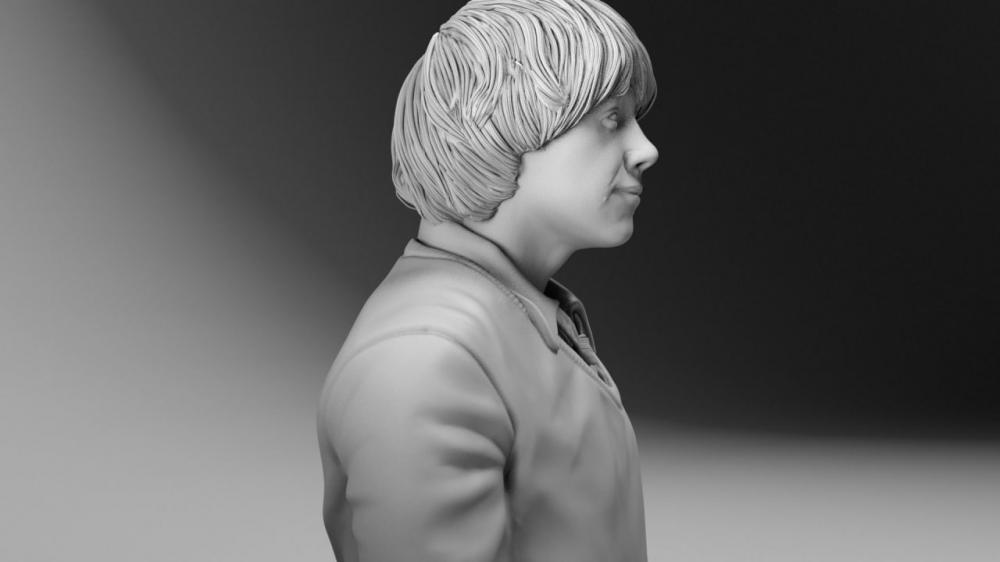 罗恩·韦斯莱 胸雕3D打印模型