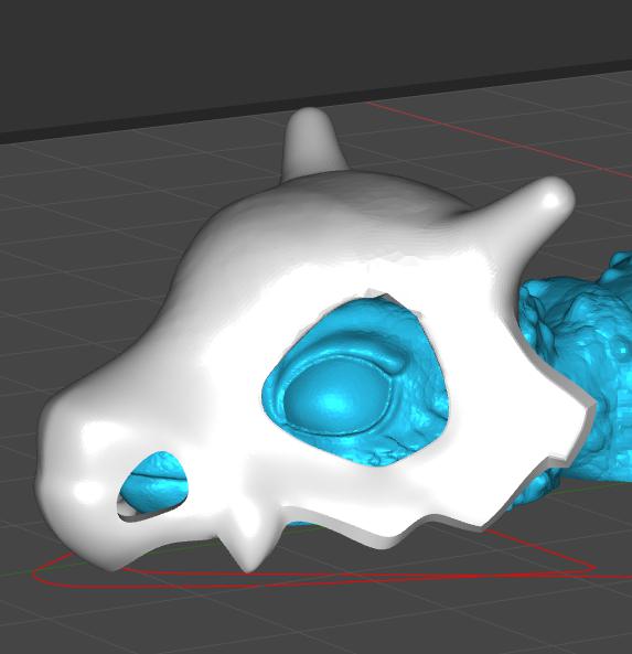 卡拉卡拉头骨 守宫用3D打印模型