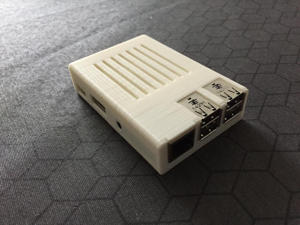 树莓派b，2b，3b盒子3D打印模型