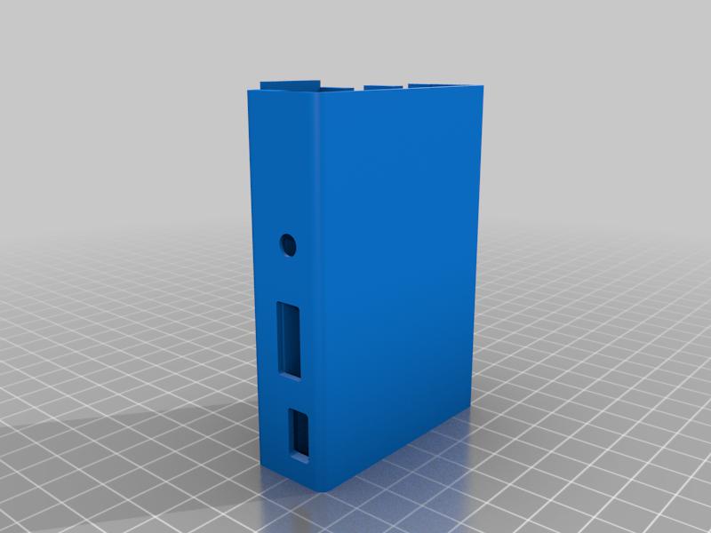 树莓派b，2b，3b盒子3D打印模型