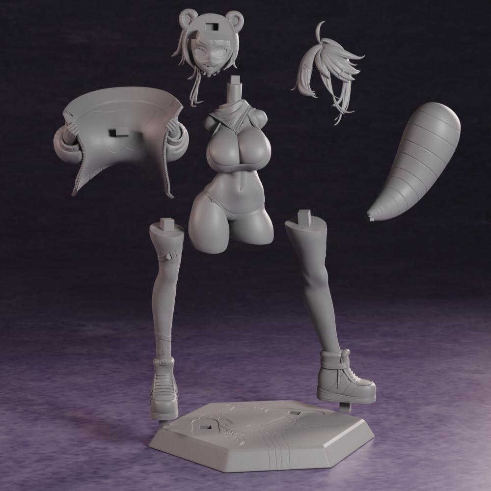 苏菲3D打印模型