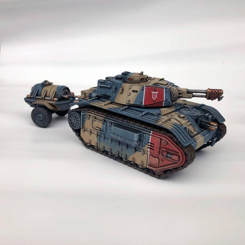 科幻火焰坦克3D打印模型