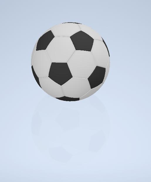 足球3D打印模型