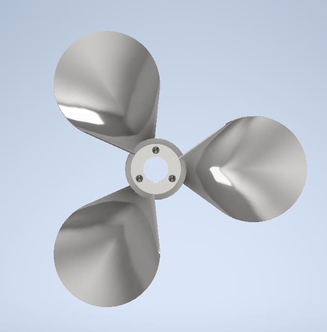 风扇叶片3D打印模型