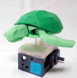 活动海龟3D打印模型