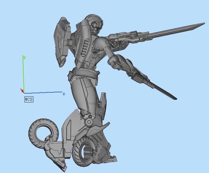 变形金刚 阿尔西23D打印模型