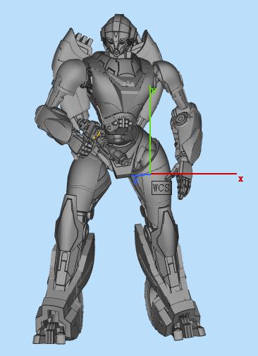 变形金刚 阿尔西33D打印模型