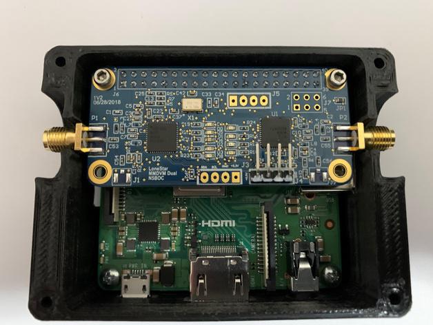 mmdvm小屏幕树莓派3a外壳3D打印模型