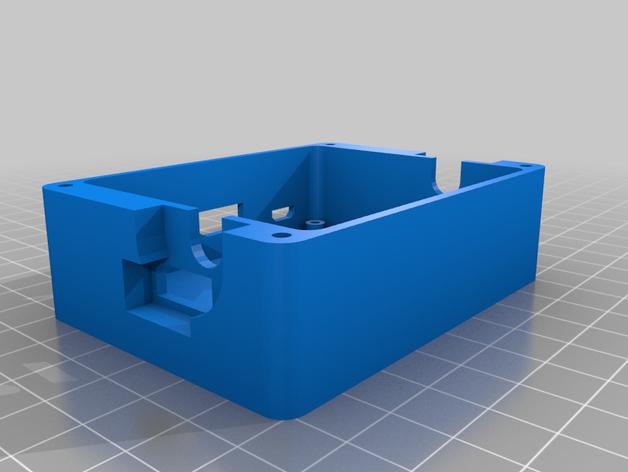 mmdvm小屏幕树莓派3a外壳3D打印模型