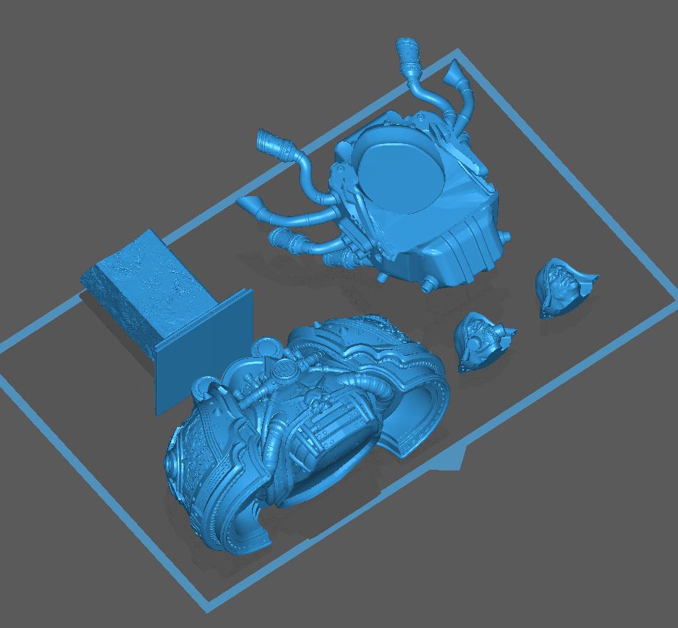 莫塔里安3D打印模型