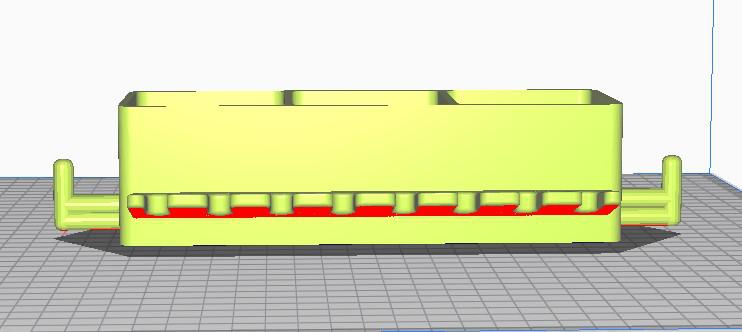 牙刷牙膏支架-带钩3D打印模型