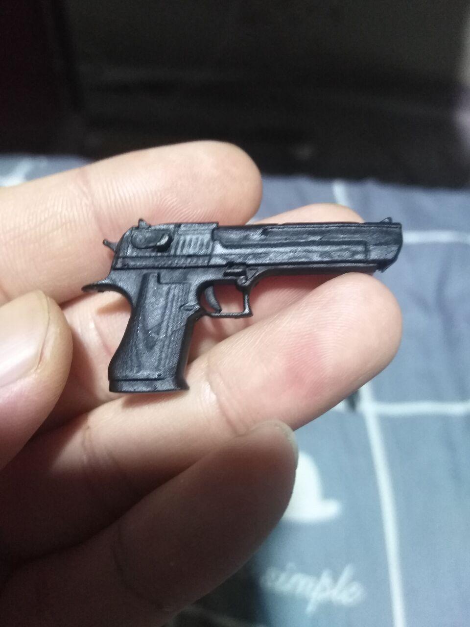 1/6兵人武器沙漠之鹰手枪3D打印模型