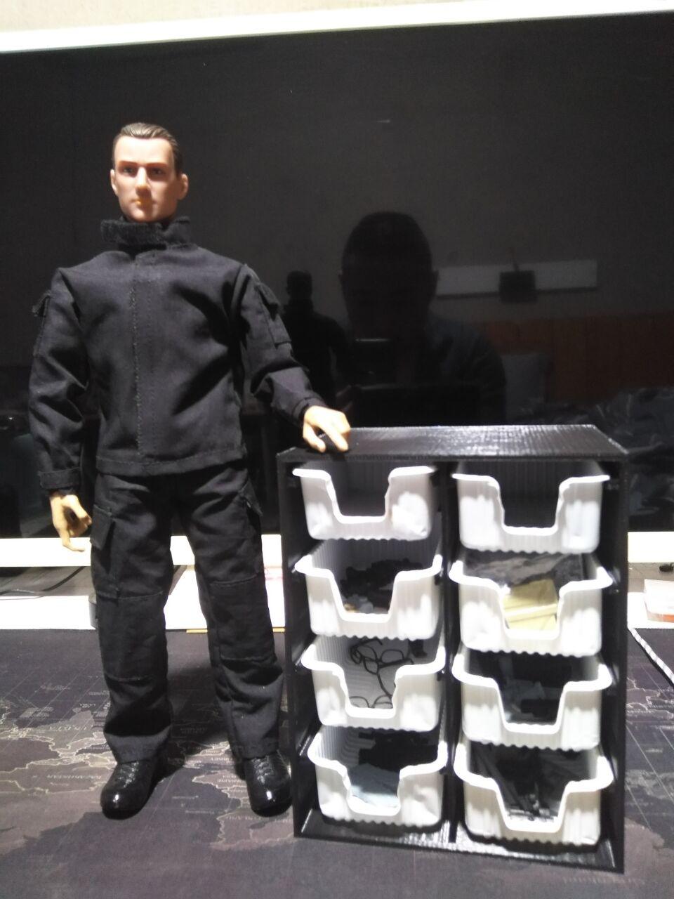 1/6兵人场景摆件收纳柜3D打印模型