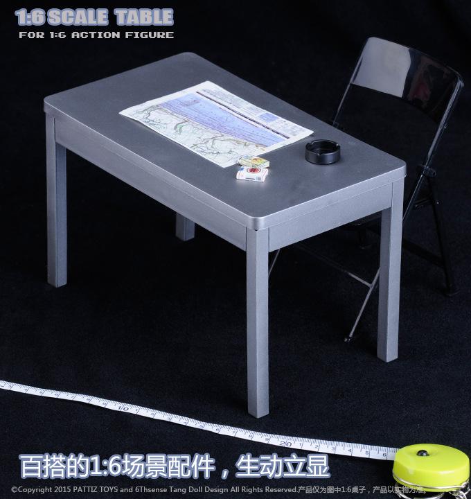 1/6兵人场景摆件小桌子3D打印模型