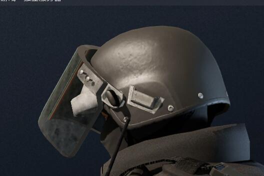 1/6兵人重型防弹头盔3D打印模型