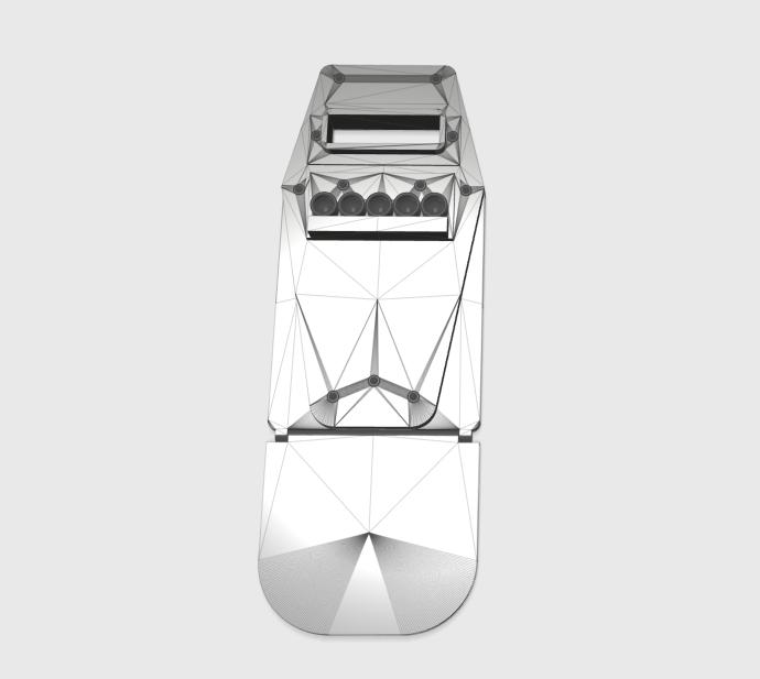 1/6兵人重型防弹盾牌3D打印模型