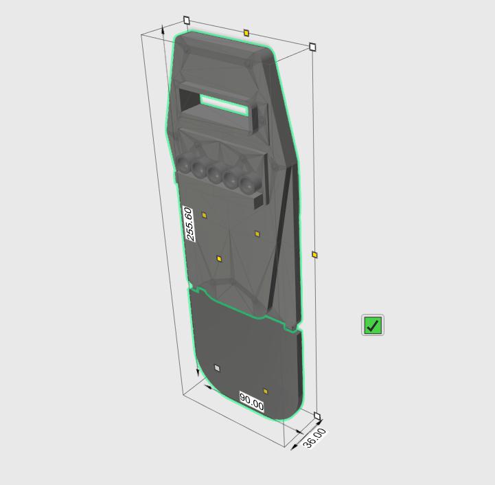 1/6兵人重型防弹盾牌3D打印模型