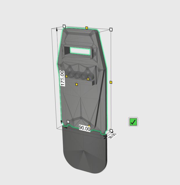 1/6兵人重型防弹盾牌3D打印模型