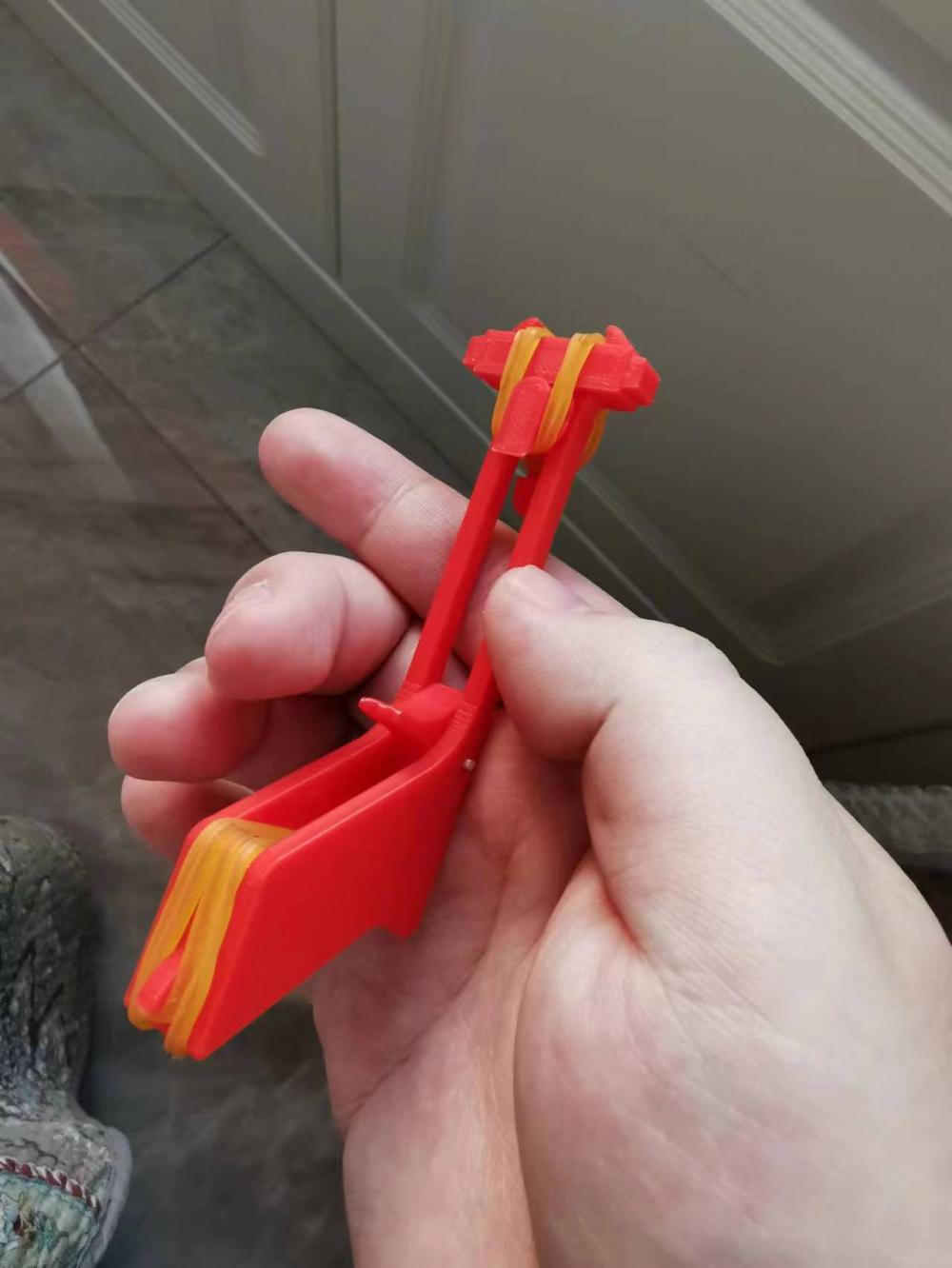 改进牙签发射器3D打印模型