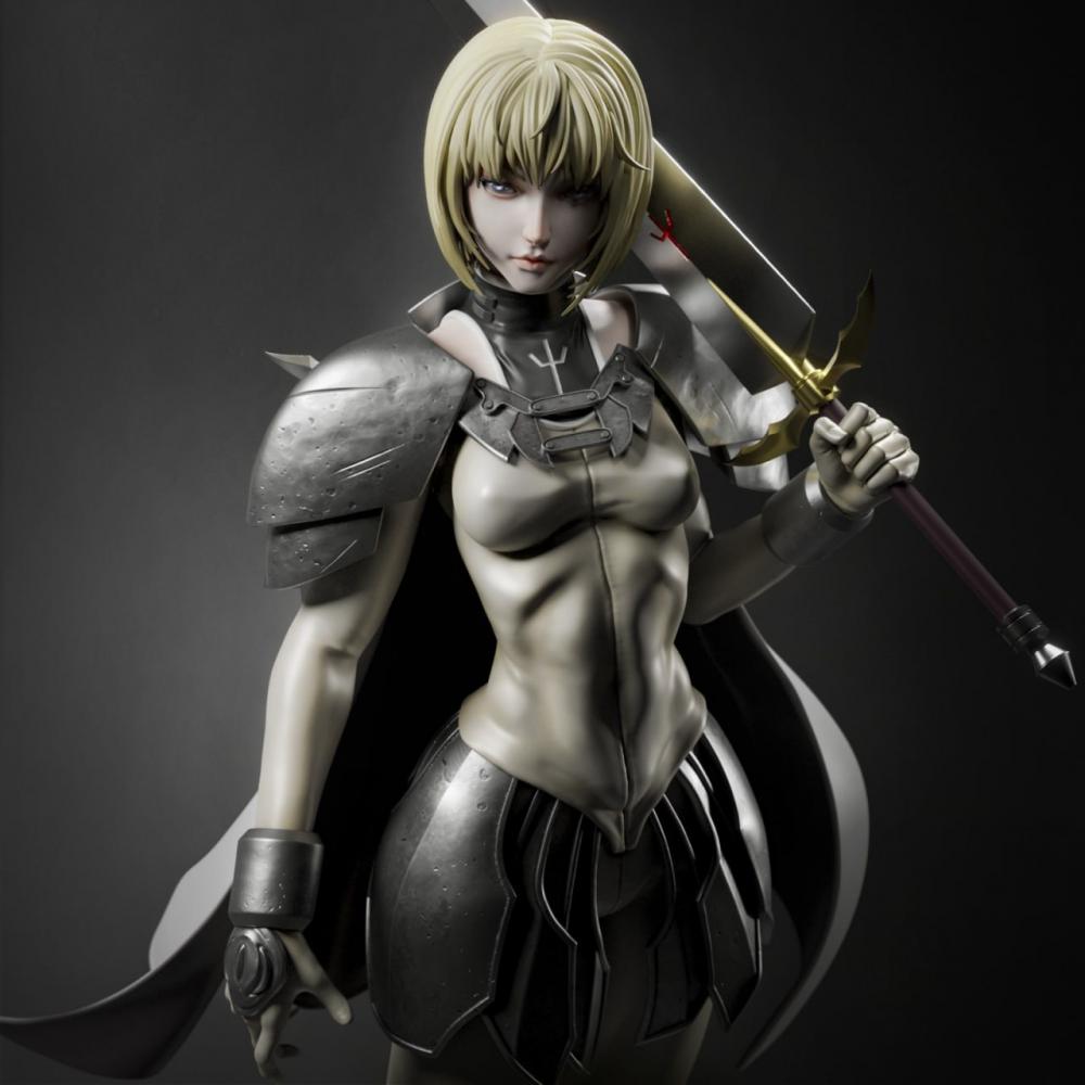 《大剑》古妮雅3D打印模型