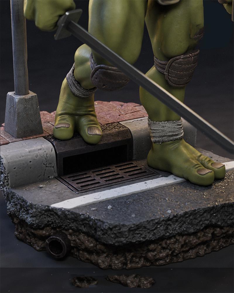 李奥纳多 忍者神龟3D打印模型