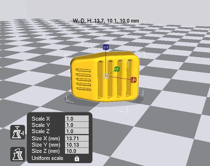 1/6兵人装备防毒面具3D打印模型