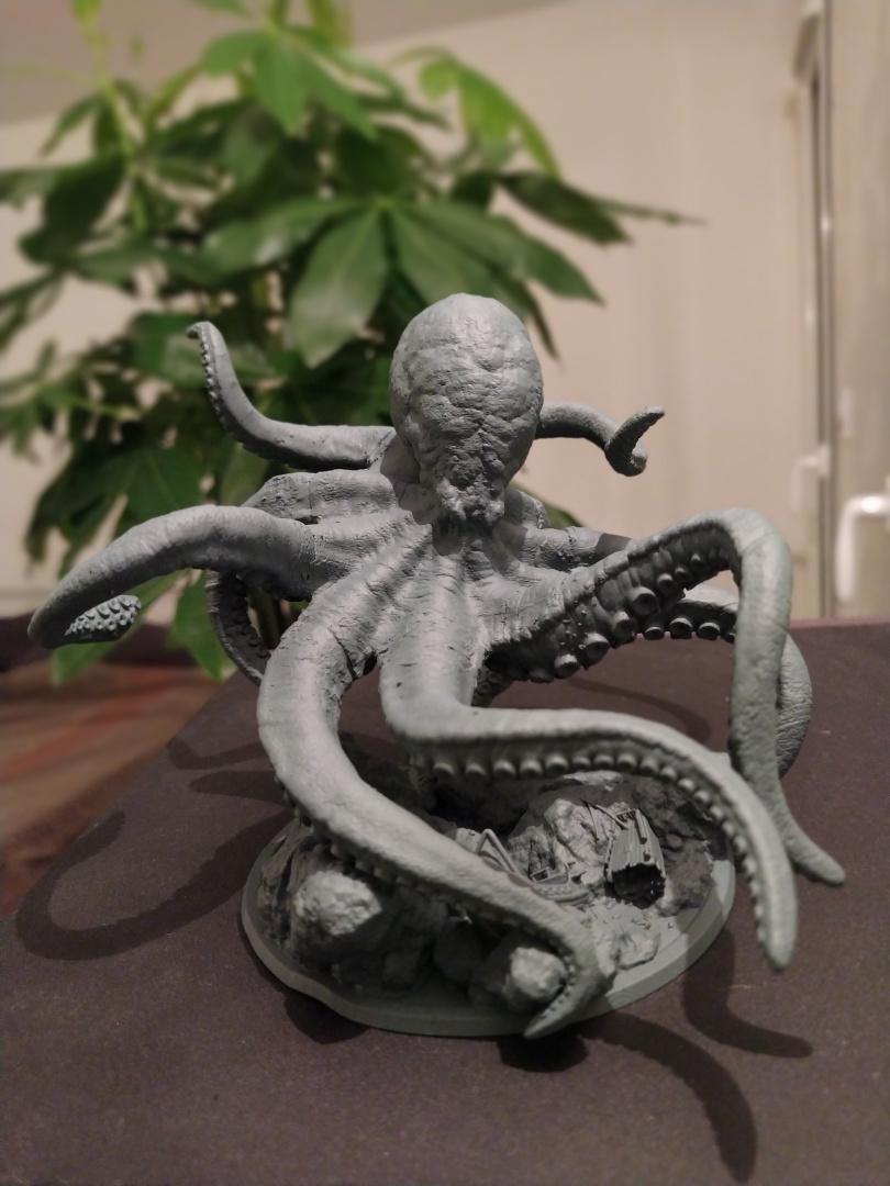 挪威海怪 克拉肯3D打印模型