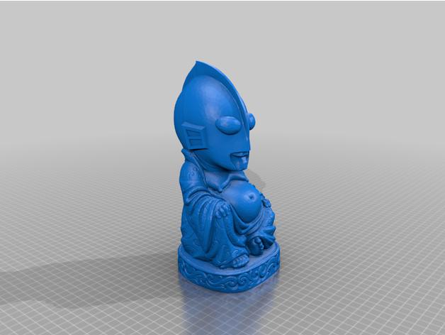 奥特曼3D打印模型