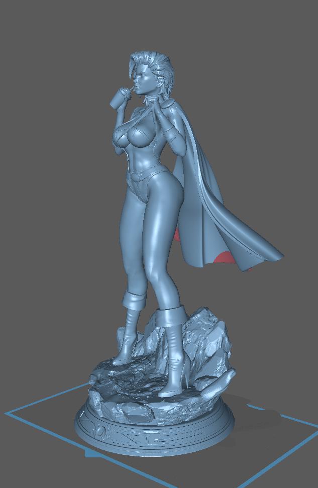 神力女侠3D打印模型