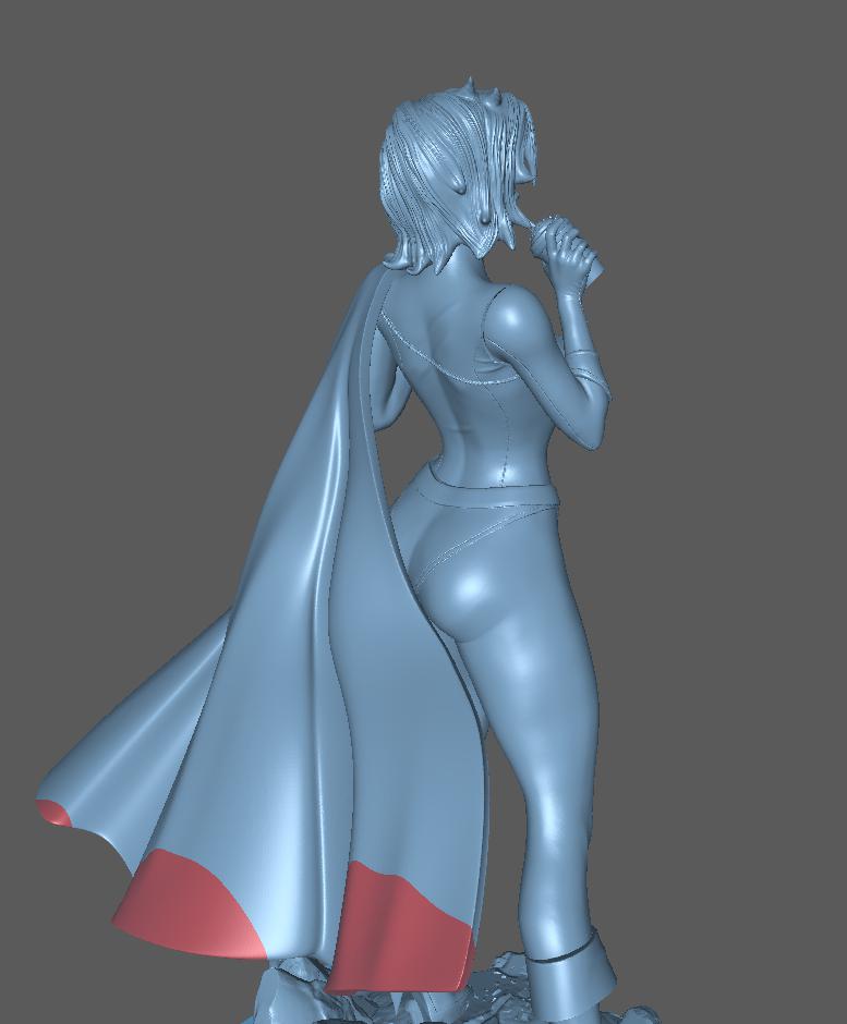 神力女侠3D打印模型