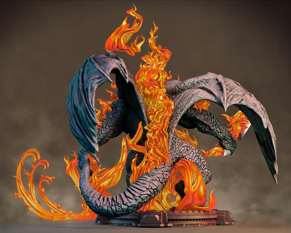 炎魔3D打印模型