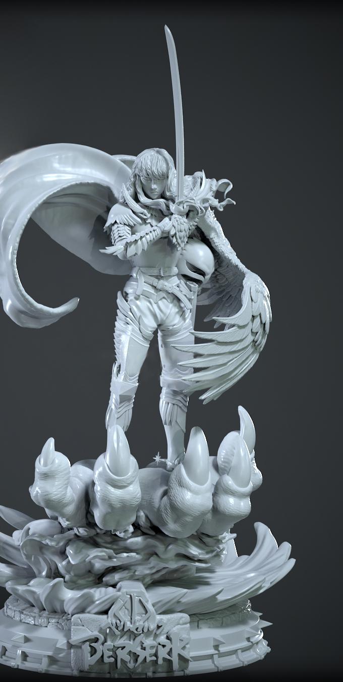 剑风传奇 格里菲斯3D打印模型